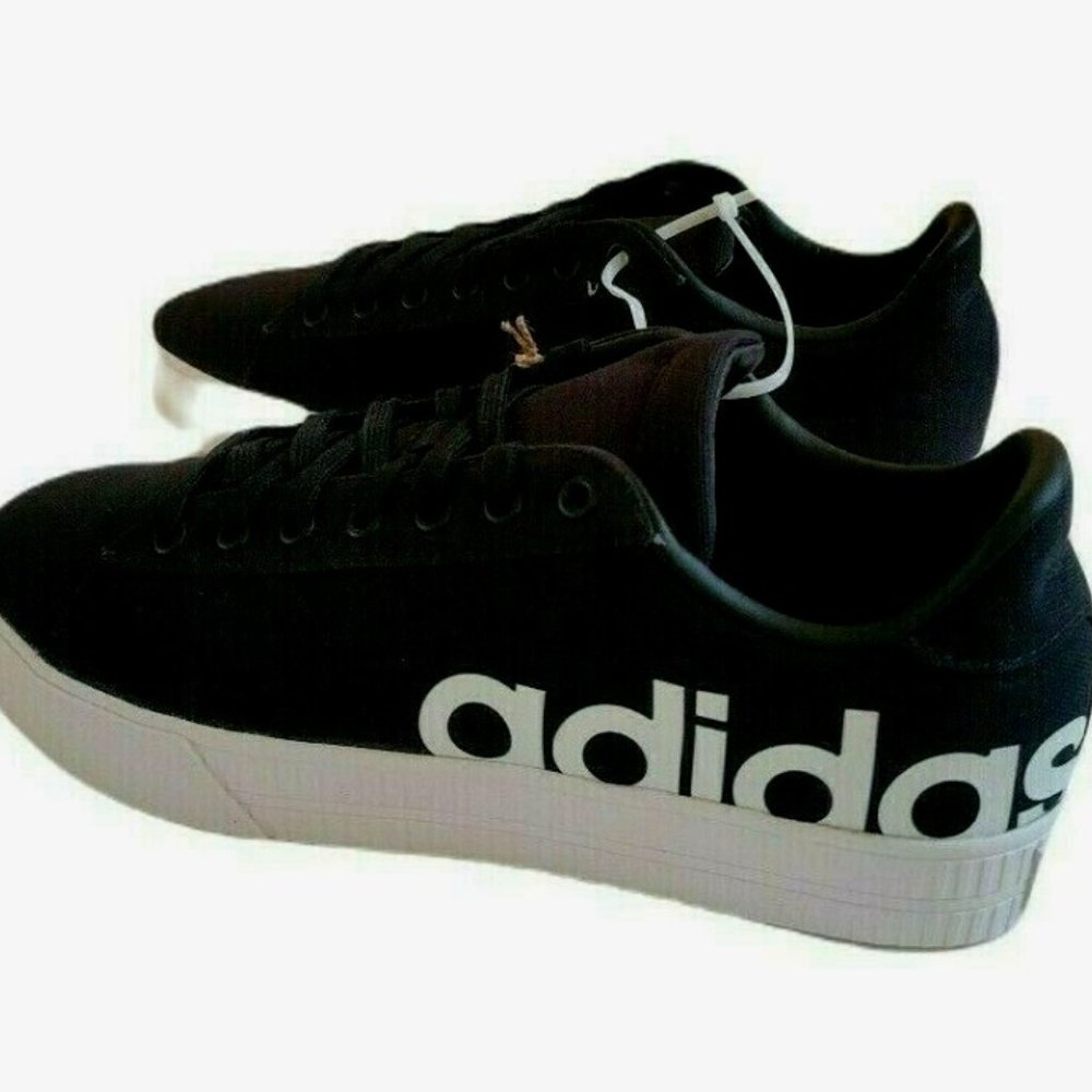 Adidas Daily 3.0 LTS Black Skateboarding Shoe Men's Size 7.5